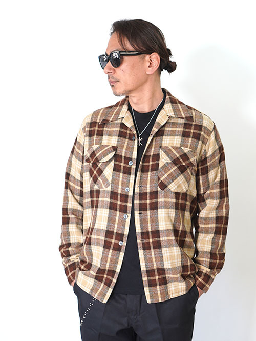 J.C. Penney MW  マシンウォッシャブルワークシャツ　ヴィンテージ-A