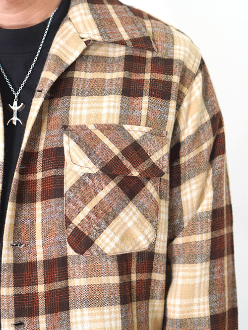 J.C. Penney MW  マシンウォッシャブルワークシャツ　ヴィンテージ-A