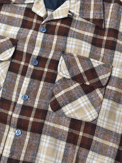 J.C. Penney MW  マシンウォッシャブルワークシャツ　ヴィンテージ-A