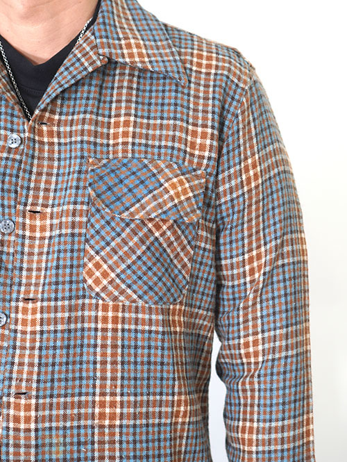 J.C. Penney MW  マシンウォッシャブルワークシャツ　ヴィンテージ-B