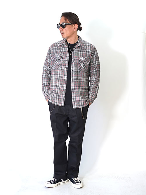 J.C. Penney MW  マシンウォッシャブルワークシャツ　ヴィンテージ-C