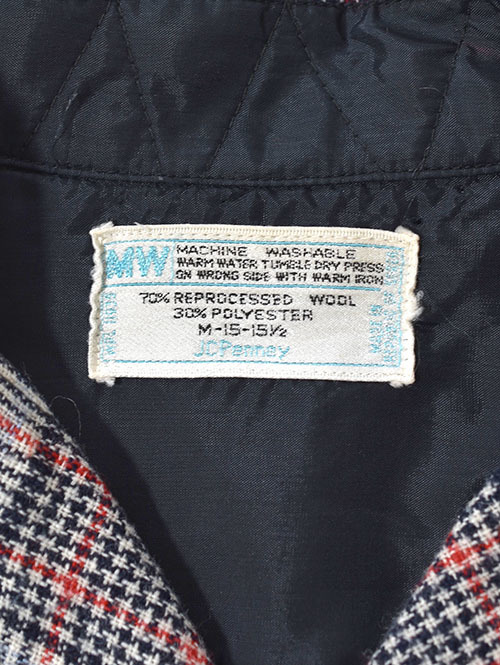 J.C. Penney MW  マシンウォッシャブルワークシャツ　ヴィンテージ-C