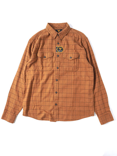 HAWX 　フランネルチェック　ワークシャツ