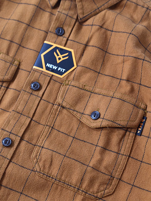 HAWX 　フランネルチェック　ワークシャツ