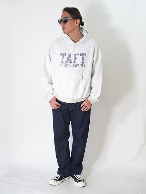 REMI RELIEF  NEW SP加工3飛び裏毛パーカー(TAFT)