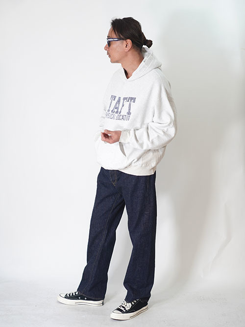 REMI RELIEF  NEW SP加工3飛び裏毛パーカー(TAFT)