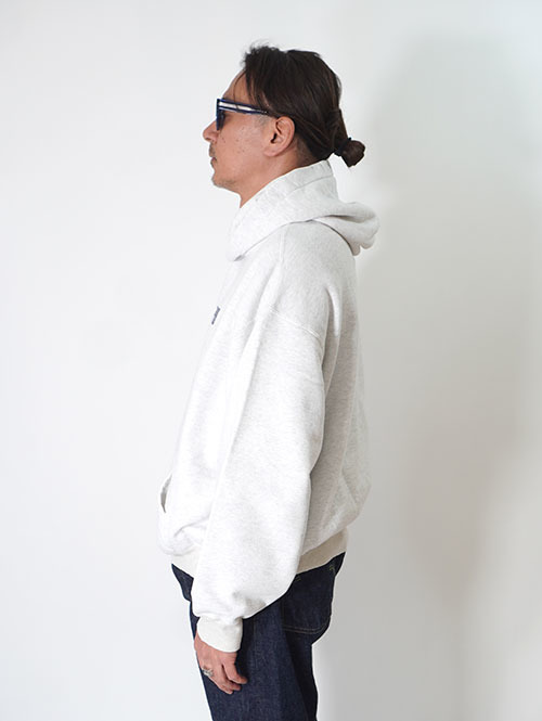 REMI RELIEF  NEW SP加工3飛び裏毛パーカー(TAFT)