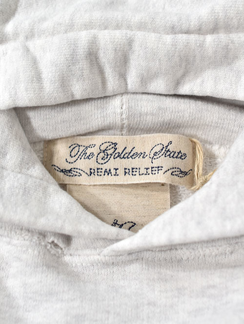 REMI RELIEF  NEW SP加工3飛び裏毛パーカー(TAFT)