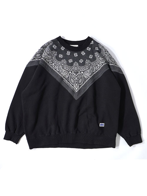 ILL ONE EIGHTY   Vintage Bandana Sweat Shirts - Black