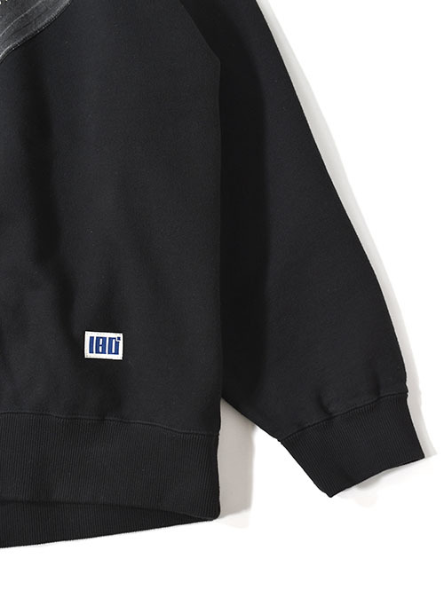 ILL ONE EIGHTY   Vintage Bandana Sweat Shirts - Black