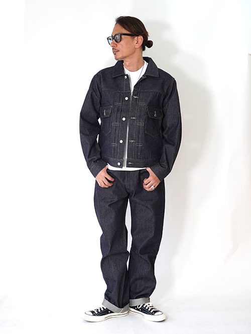 LEVI'S VINTAGE CLOTHING 1953 TYPEⅡ トラッカージャケット ORGANIC リジッド 