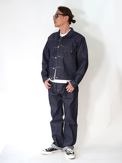 LEVI'S VINTAGE CLOTHING 1936 TYPEⅠ トラッカージャケット ORGANIC リジッド 