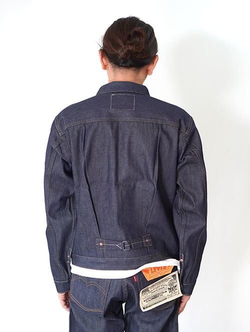 LEVI'S VINTAGE CLOTHING 1936 TYPEⅠ トラッカージャケット ORGANIC リジッド 