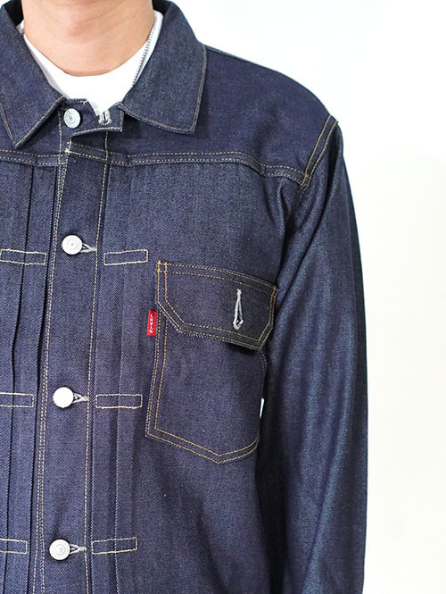LEVI'S VINTAGE CLOTHING 1936 TYPEⅠ トラッカージャケット ORGANIC リジッド 