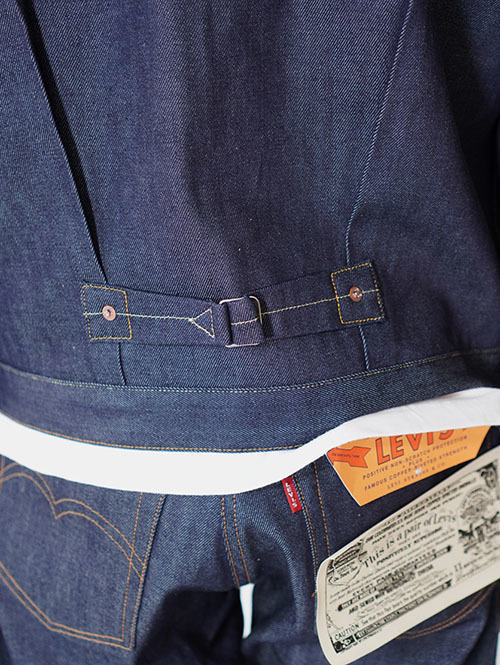 LEVI'S VINTAGE CLOTHING 1936 TYPEⅠ トラッカージャケット ORGANIC リジッド 