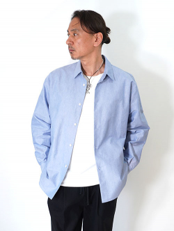 LA MOND  PREMIUM HEAVY OX SHIRT - Sax