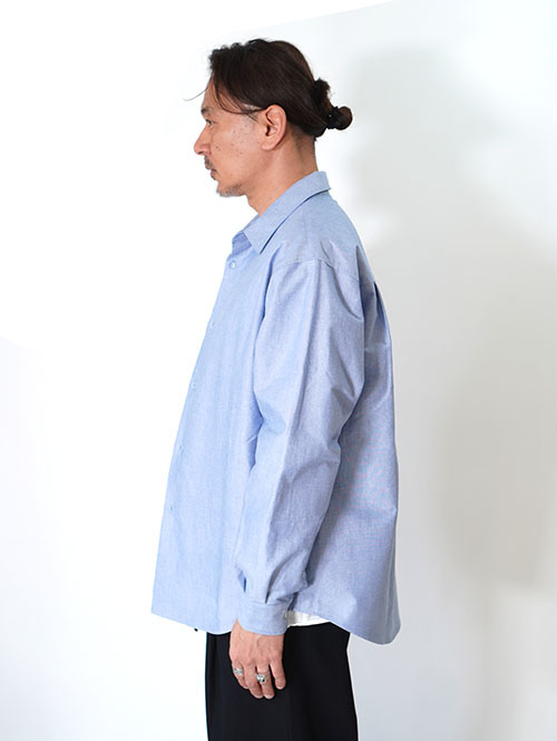 LA MOND  PREMIUM HEAVY OX SHIRT - Sax