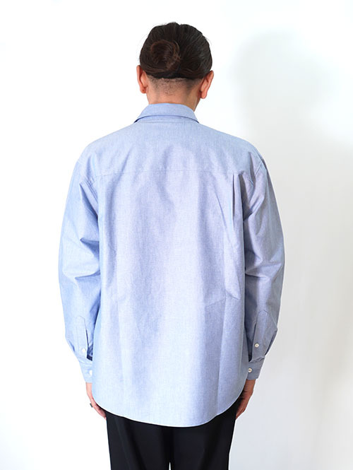 LA MOND  PREMIUM HEAVY OX SHIRT - Sax