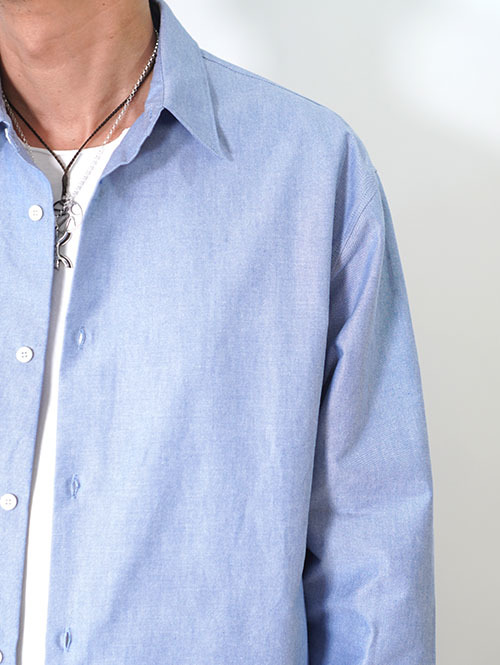 LA MOND  PREMIUM HEAVY OX SHIRT - Sax