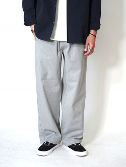 SALUTE HELM  VISLY TWILLサイド切替ワイドパンツ(66006) Grey