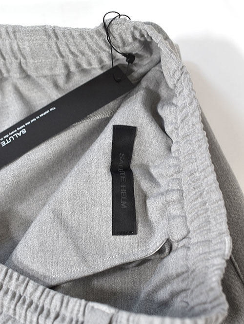 SALUTE HELM  VISLY TWILLサイド切替ワイドパンツ(66006) Grey