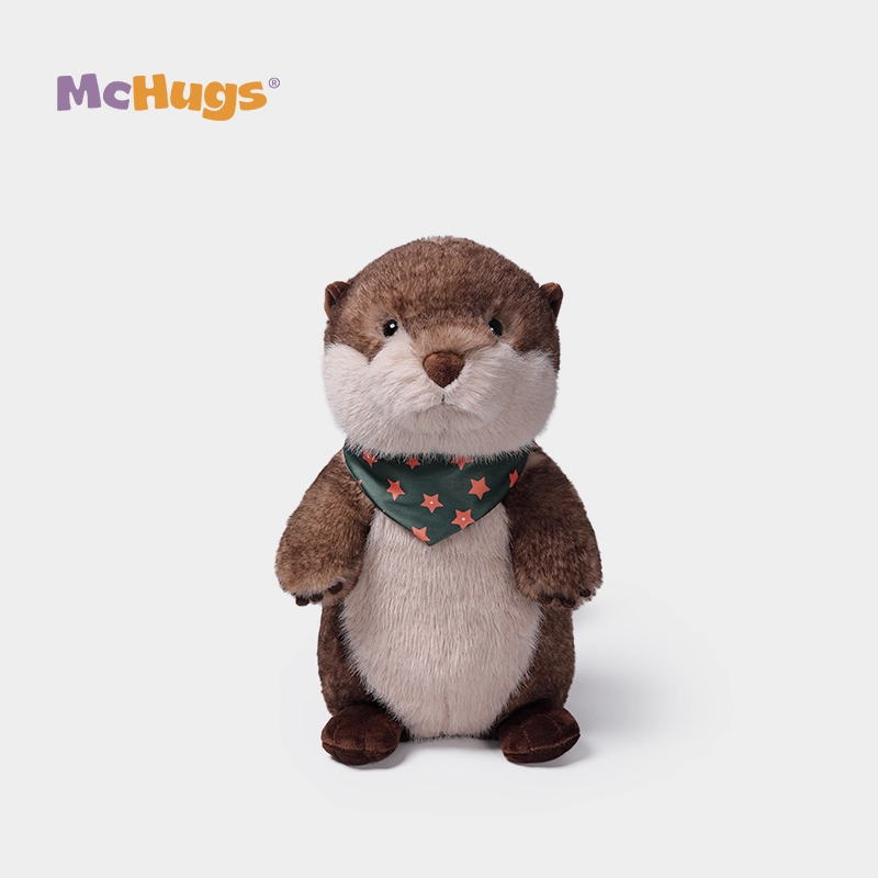 Mchugs Tod Baby Otter （マックハグス）トッドベイビーオッター　スカーフを巻いたカワウソ　