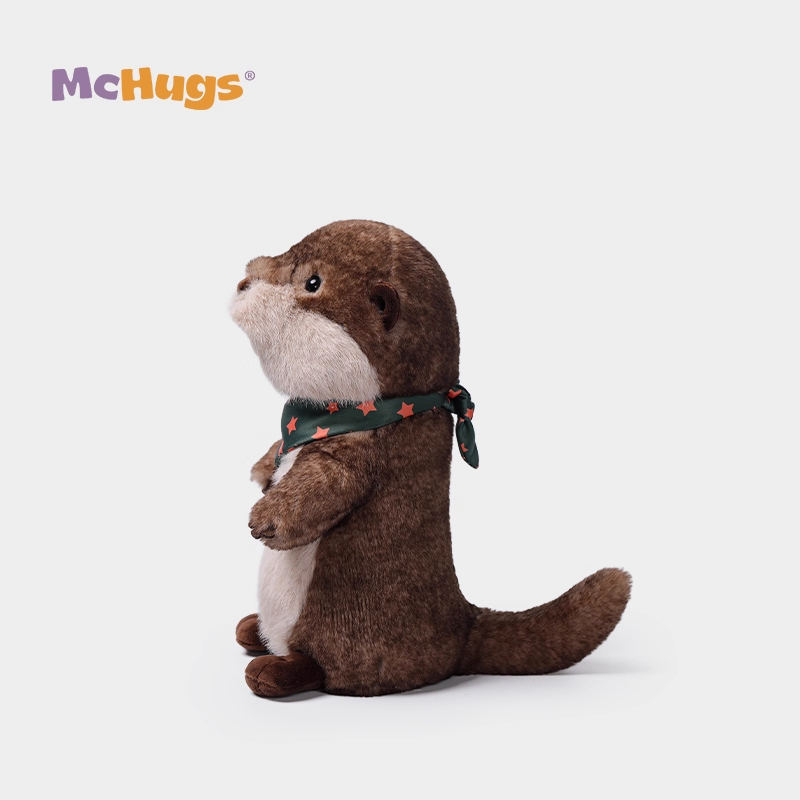 Mchugs Tod Baby Otter （マックハグス）トッドベイビーオッター　スカーフを巻いたカワウソ　