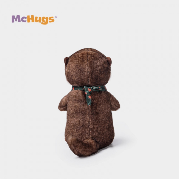 Mchugs Tod Baby Otter （マックハグス）トッドベイビーオッター　スカーフを巻いたカワウソ　