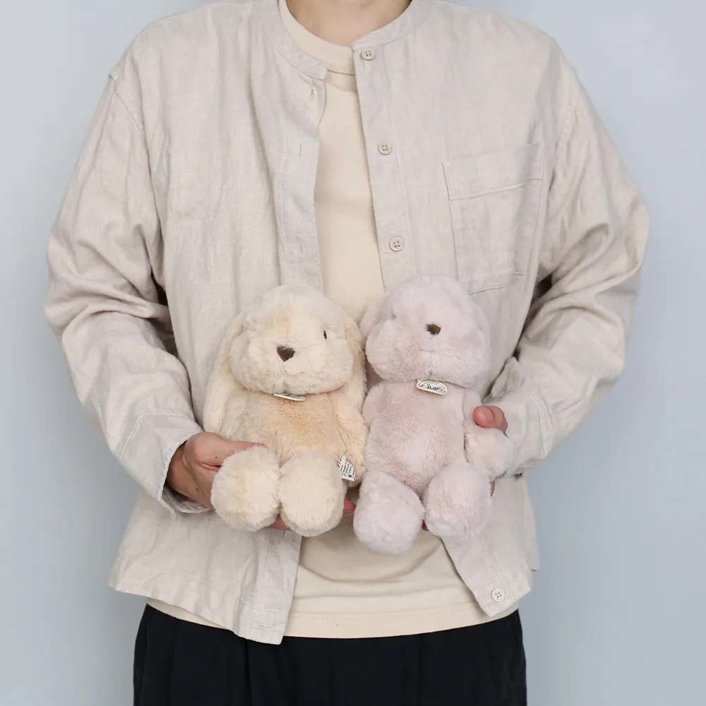 BON TON TOYS 　ボントントイズ　B.T. Chaps　ビーティーチャップス　うさぎのぬいぐるみ　ほっぺ