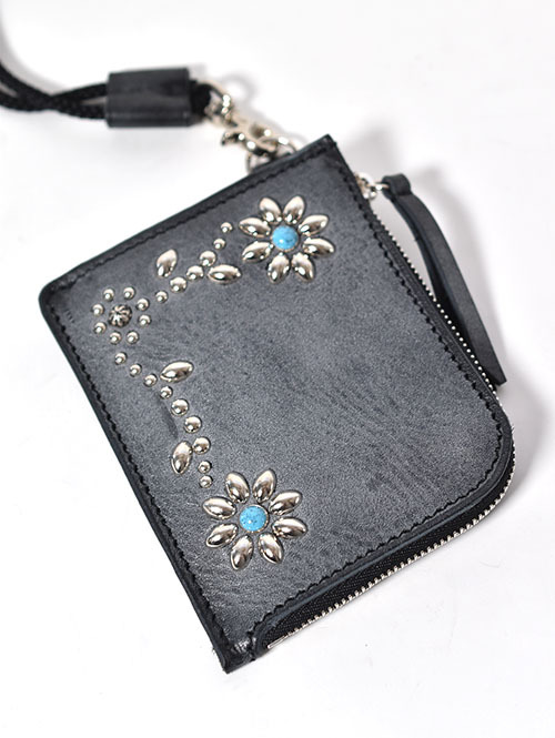 CROSSED ARROWS NEW NECK WALLET (Black)