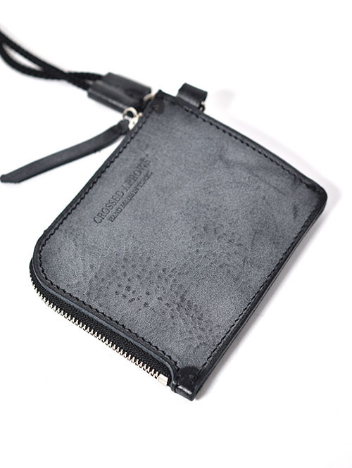 CROSSED ARROWS NEW NECK WALLET (Black)