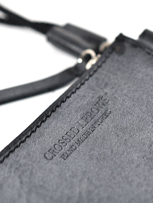 CROSSED ARROWS NEW NECK WALLET (Black)