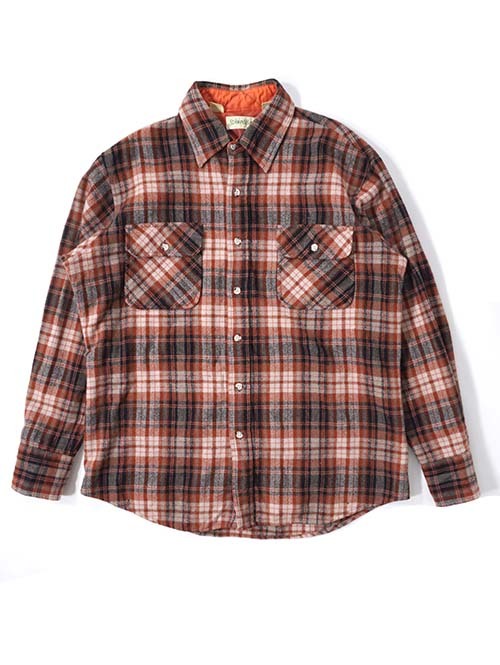 Etoffe Vintage  ST JOHN'S BAY Plaid Shirt