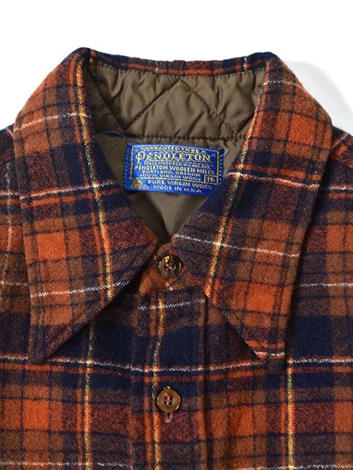 Etoffe Vintage  PENDLETON　Plaid Shirt 