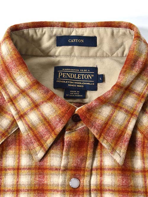 Etoffe Vintage  PENDLETON　Plaid Shirt 