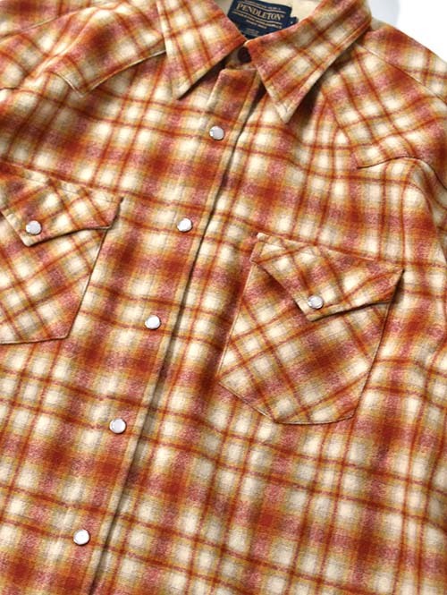 Etoffe Vintage  PENDLETON　Plaid Shirt 