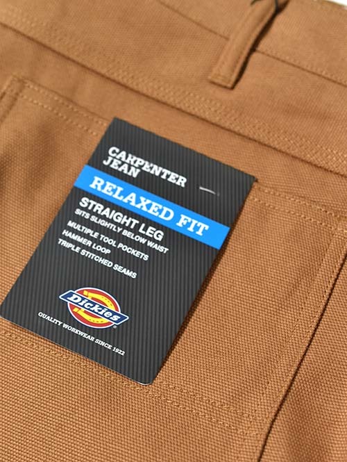 Dickies JP  Duck Carpenter Pant - (Brown)
