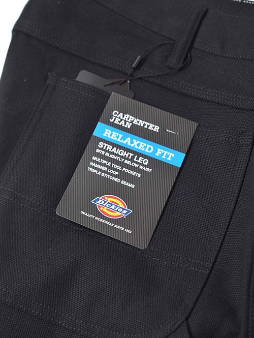 Dickies JP  Duck Carpenter Pant - (Black)