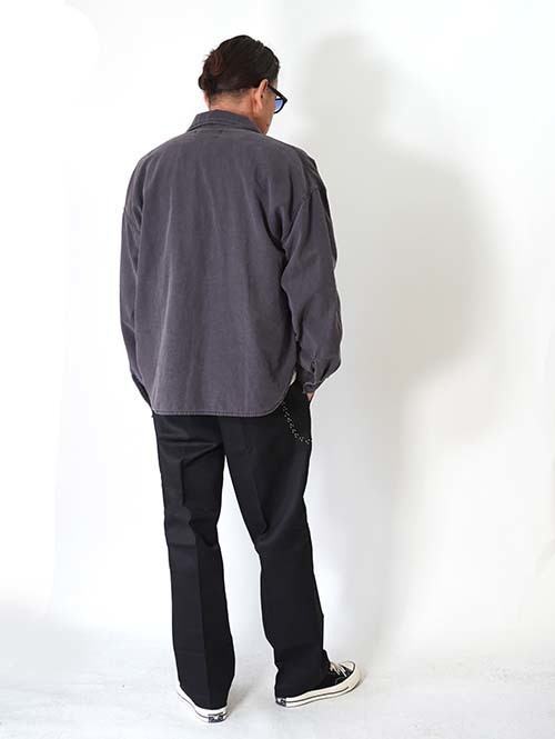 REMI RELIEF  Military shirt (刺繍:虎) - Charcoal