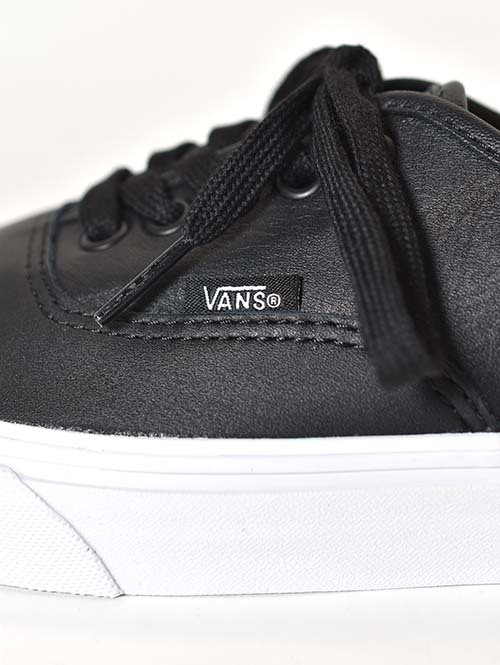 VANS Authentic LEATHER BLACK/TRUE WHITE (VN000EGABPB)