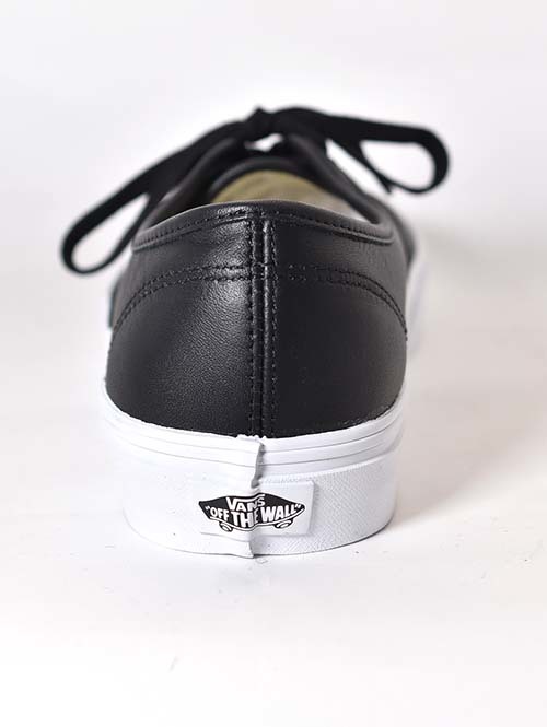 VANS Authentic LEATHER BLACK/TRUE WHITE (VN000EGABPB)