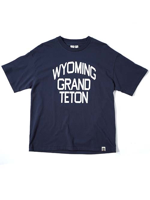 ILL ONE EIGHTY  WYOMING GRAND TETON Tee - Black