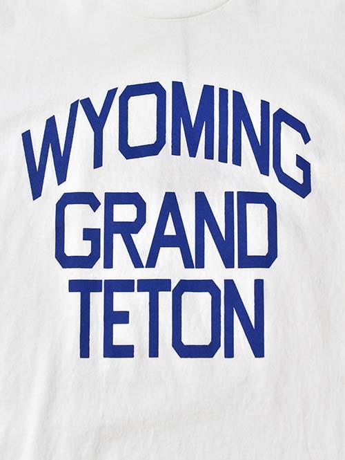 ILL ONE EIGHTY  WYOMING GRAND TETON Tee- White 