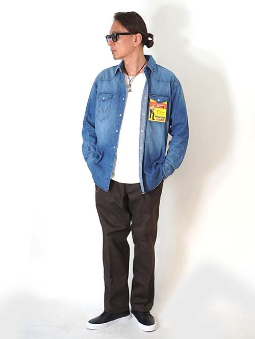 Wrangler  127MW Denim Shirt　