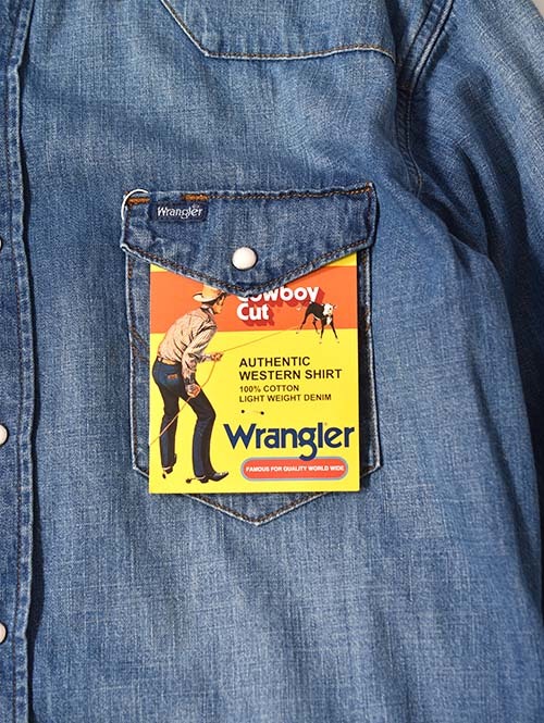 Wrangler  127MW Denim Shirt　