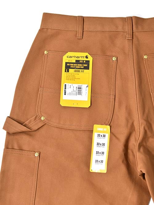 USA CARHARTT  Double Knee Pant - Hamilton Brown