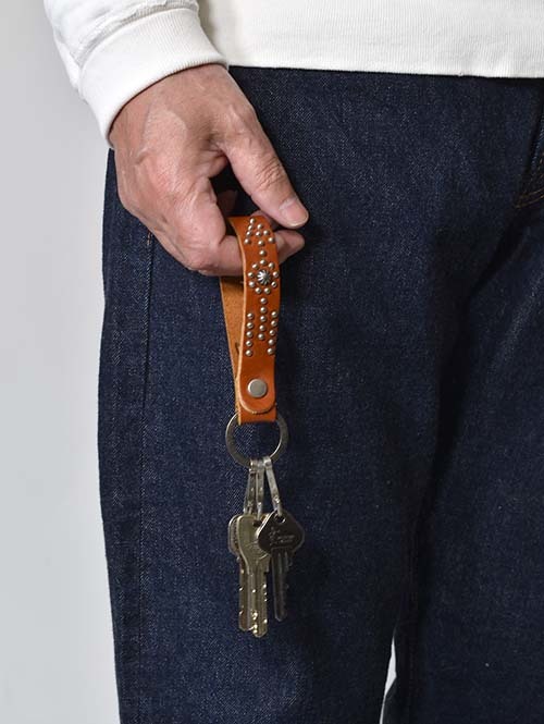 HTC  N&J KEY HOLDER  BORN& ARROW UMBRELLA -Brown