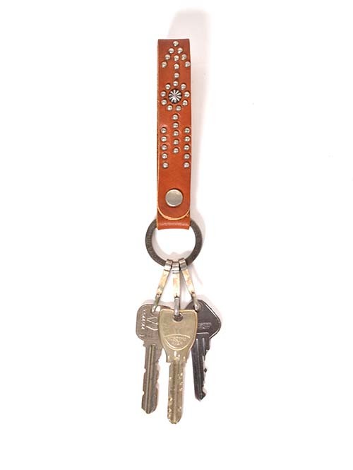 HTC  N&J KEY HOLDER  BORN& ARROW UMBRELLA -Brown