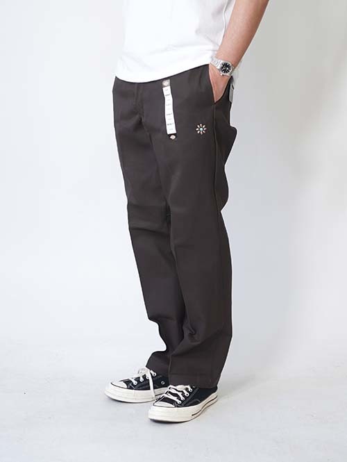 HTC Dickies Pants #Flower Stone Turquoise  - Brown