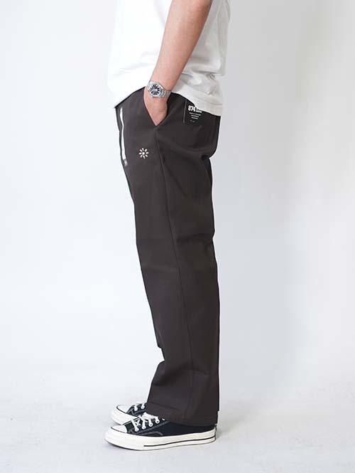 HTC Dickies Pants #Flower Stone Turquoise  - Brown